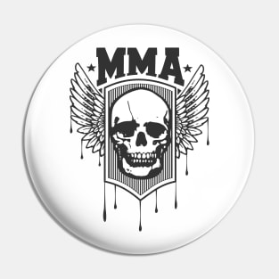 MMA SKULLS Pin