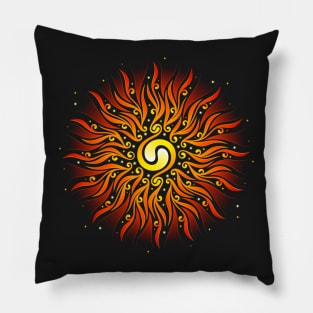 Wind of the west | Mystical mandala Pillow