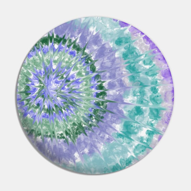 Tie Dye V Pin by Be Scintilla