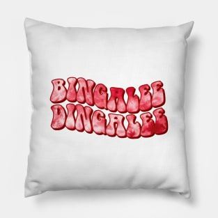 Cornell bingalee dingalee Pillow