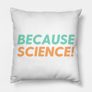 Because Science! Pillow