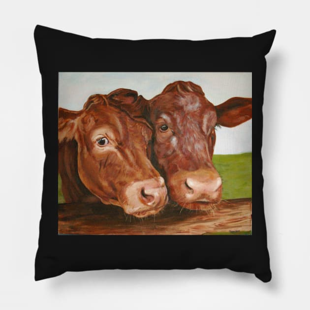 Hello Ladies! Pillow by archiesgirl