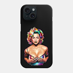 Madonna Pop Art Halftone Retro Phone Case