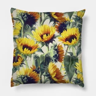 Sunflowers Forever Pillow