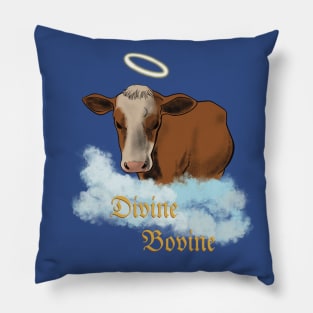 Devine Bovine Pillow