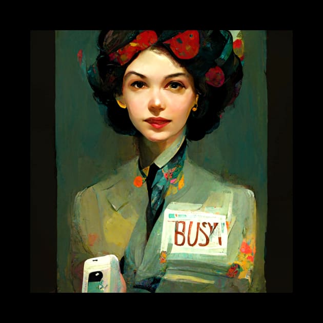 Busy Service Woman living her life while still staying stylish. by Liana Campbell
