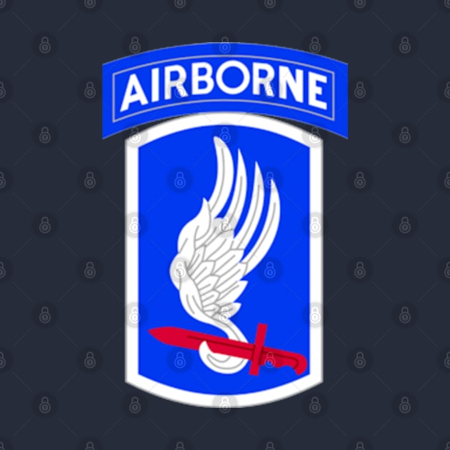 Small Chest Insignia - 173rd Airborne Brigade by Desert Owl Designs