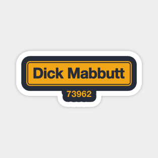 Dick Mabbutt Magnet