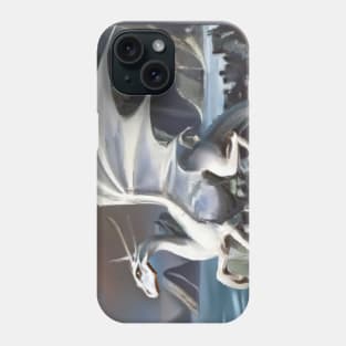 white dragon Phone Case