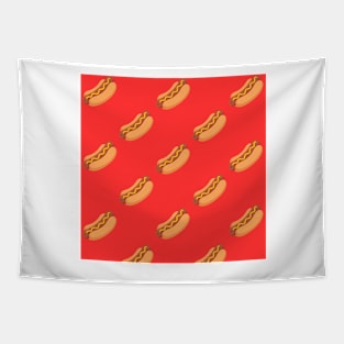 Red Hot Dog Tapestry