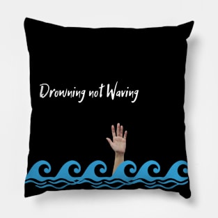 Drowning Not Waving | Beach | Waves | Swimming Pillow