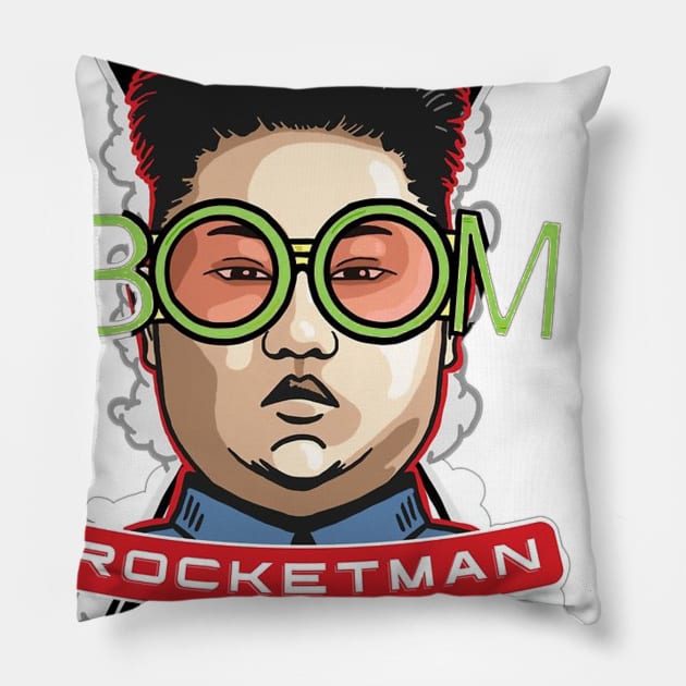 kim jong un Pillow by culture