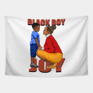 Black Boy Joy Tapestry