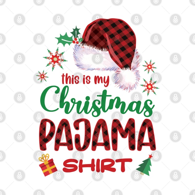 This is my Christmas Pajama Shirt by V-Rie