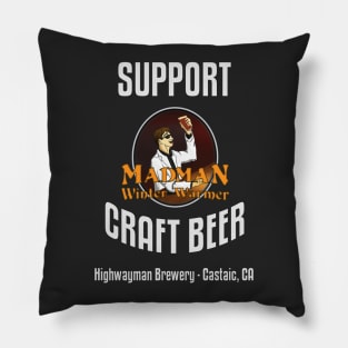 HMB Support Craft Beer: Winter Warmer Pillow