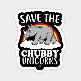 Save The Chubby unicorn-0MMkd Magnet