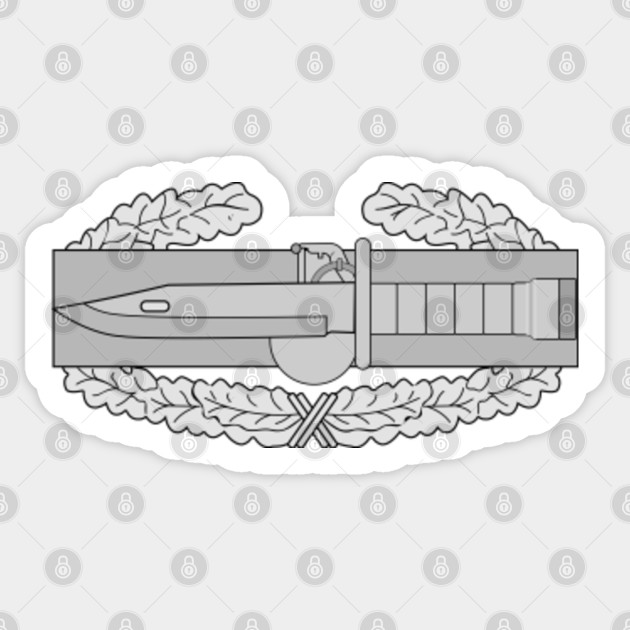 Combat Action Badge Combat Action Badge Sticker Teepublic