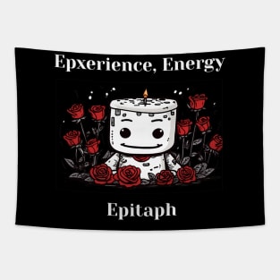 Experience Energy Epitaph Absurd Quote Red Roses Pretty Cartoon A Sarcastic Tapestry