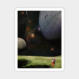 Cosmic Prairie Romance Magnet