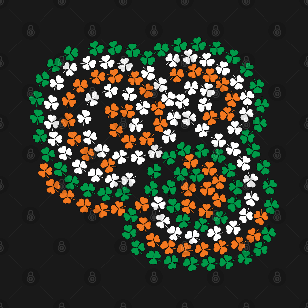 More Shamrock Spirals for St Patricks Day by ellenhenryart