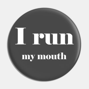 I Run . . . Pin