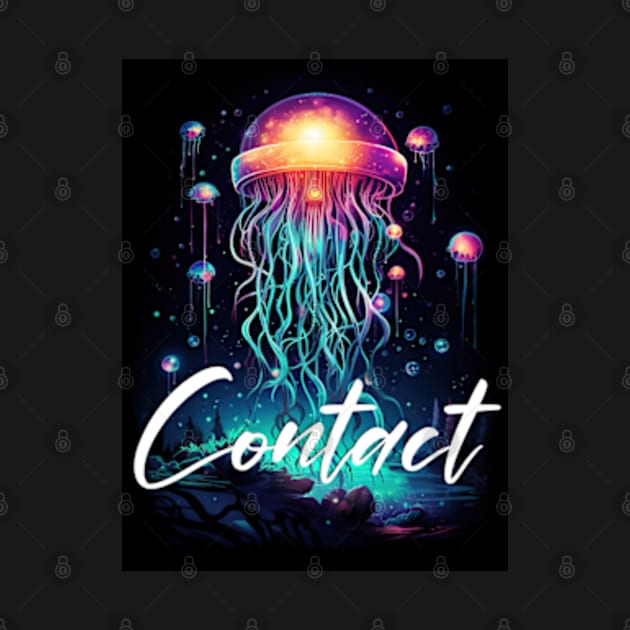 Jelly fish contact by SAN ART STUDIO 