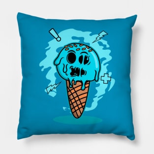 MELTED ICE CREAM CARTOON Pillow