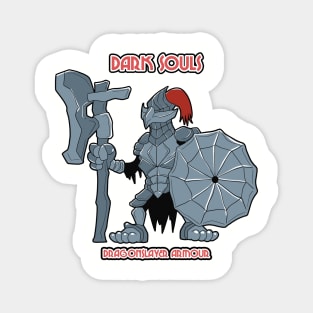 Dragonslayer Armour In Cuphead Style! Magnet