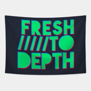 Fresh to Depth - Green Tapestry