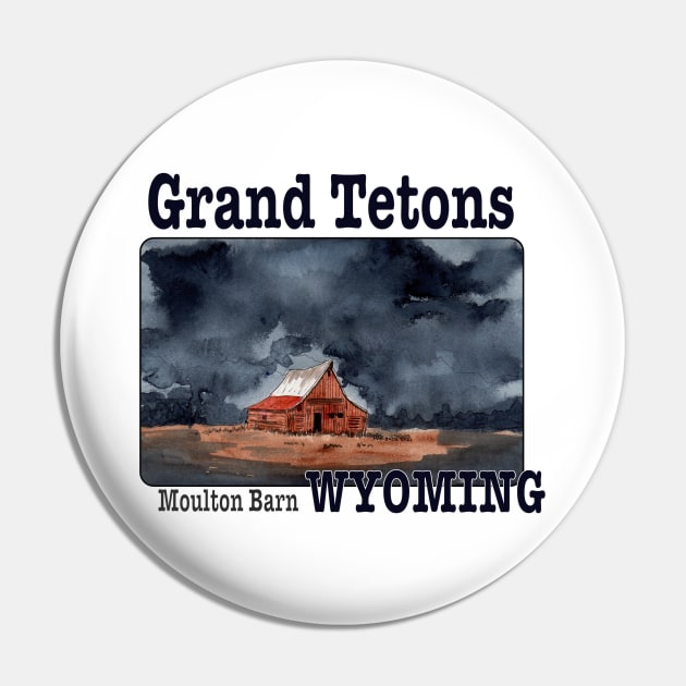 Grand Tetons Moulton Barn, Wyoming Pin by MMcBuck