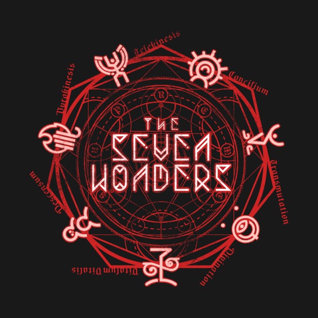 The Seven Wonders - devil red by HtCRU