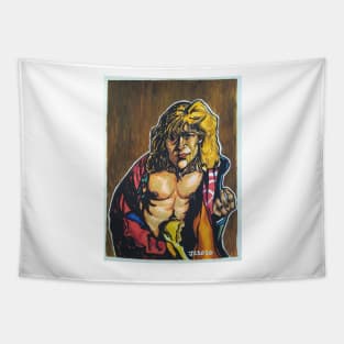 Silence Of The Lambs - "Goodbye Horses" Buffalo Bill portrait (original) Tapestry