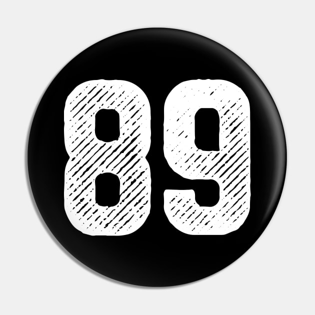 Eighty Nine 89 Pin by colorsplash