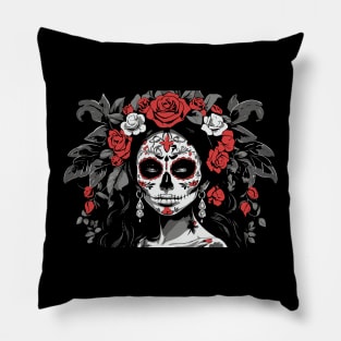 santa muerte Pillow