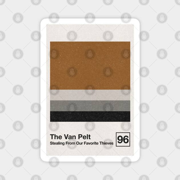 The Van Pelt / Minimalist Style Graphic Poster Art Design Magnet by saudade