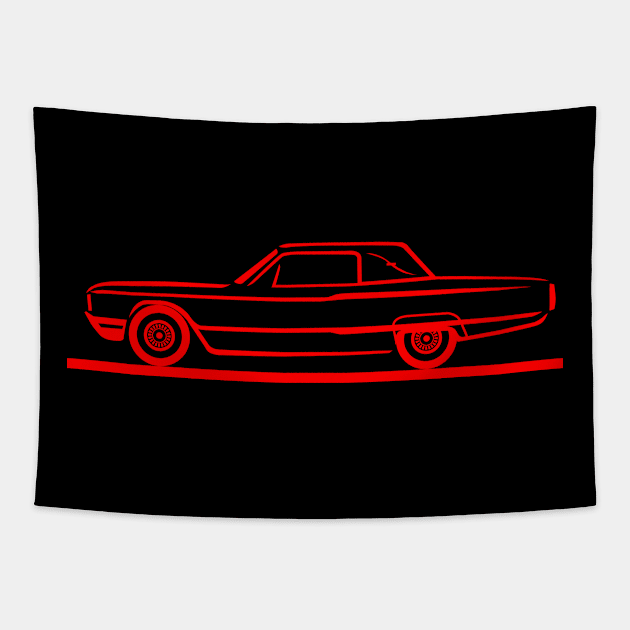 1964 Ford Thunderbird Landau Tapestry by PauHanaDesign