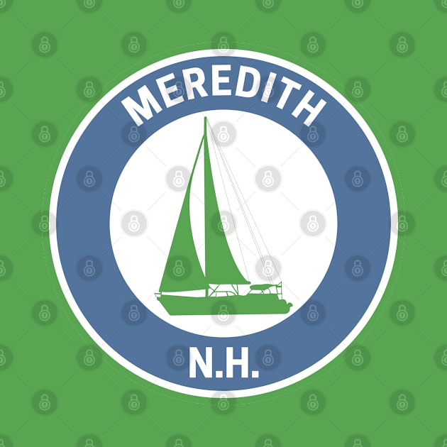 Vintage Meredith New Hampshire by fearcity