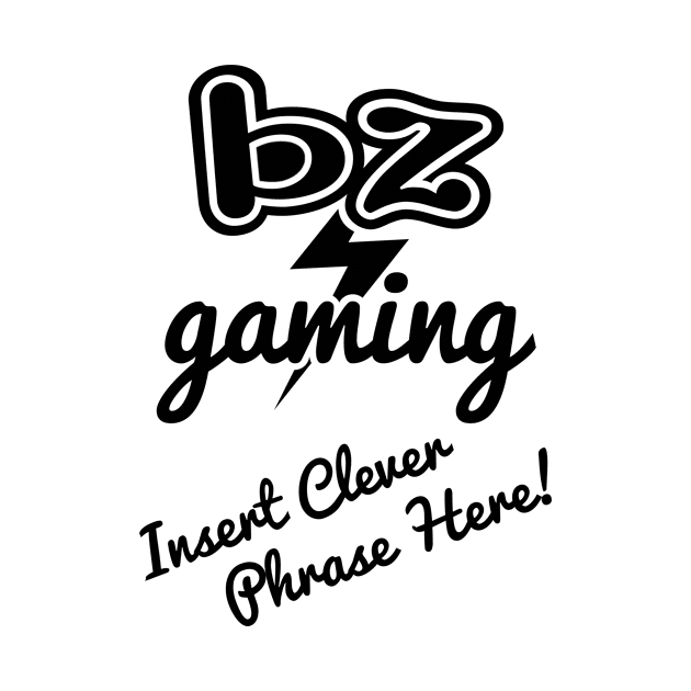 BZ Gaming Logo Inverted - Insert Clever Phrase Here! by Zim's JS Corner