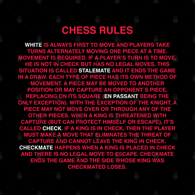 Chess Rules by isstgeschichte