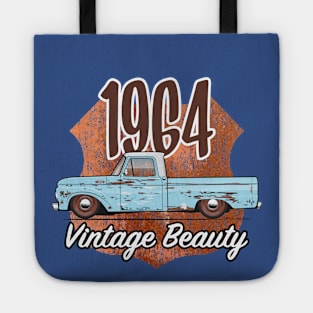 Vintage Beauty-Glacier Blue Tote