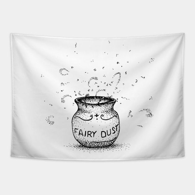 Fairy dust Tapestry by Enami