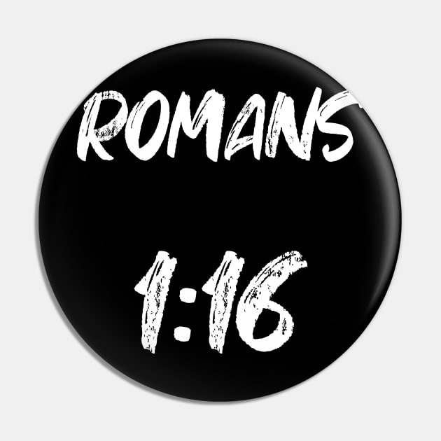 Romans 1:16 Bible Verse Text Pin by Holy Bible Verses