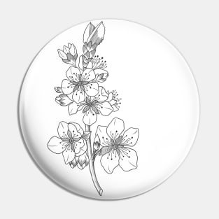 Flower branch Pin