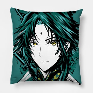 Vigilant Yaksha Pillow