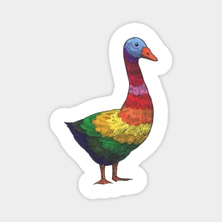 Pride Goose Magnet