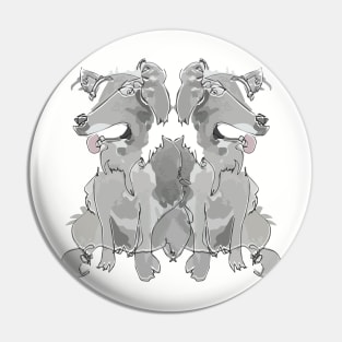 Double Dog Pin