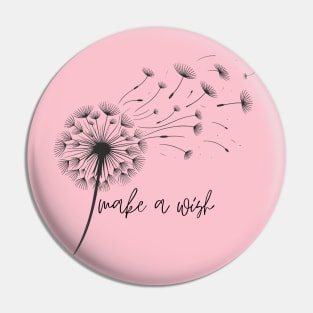 dandelion make a wish Pin