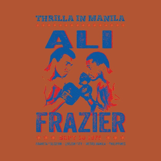 Thrilla in Manila Ali V's Frazier Vintage by Artizan