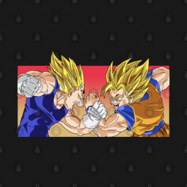 Disover Goku x Majin Vegeta - Dragon Ball - T-Shirt