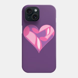 Pink Music Heart Phone Case